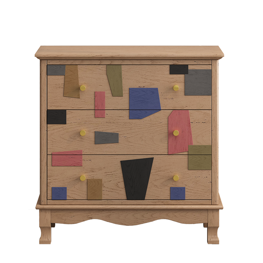 Urban Mosaic 3-Drawer Cabinet